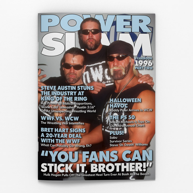 Power Slam Yearbook 1996 Part 2 cover featuring nWo